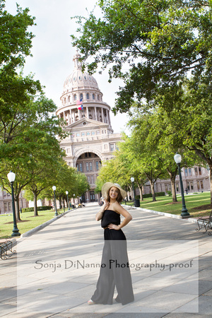 Austin- Senior- Portraits- City Skyline